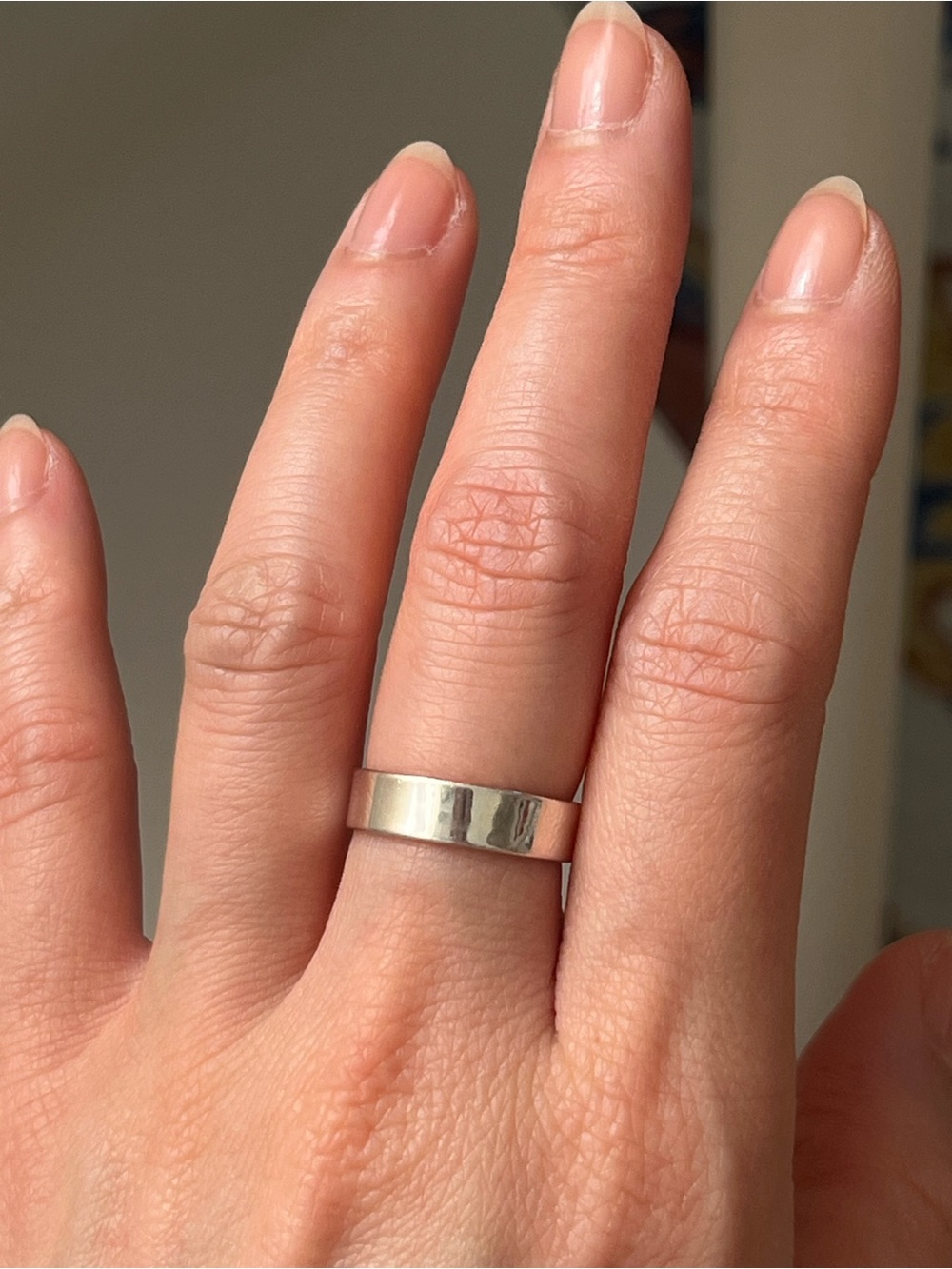 Classic Silver Band Ring - Minimal Women's Jewelry